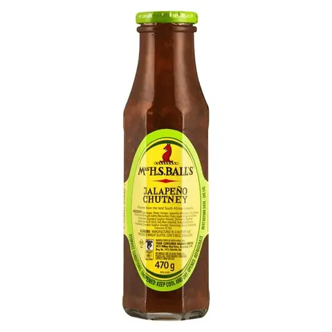 Mrs H.S. Ball's Jalapeño Chutney 470g