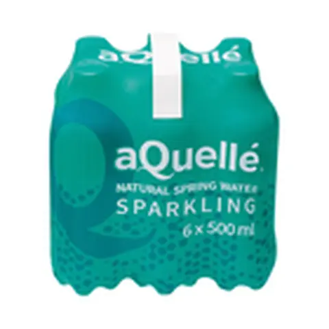 aQuellé Sparkling Spring Water 6x500ml