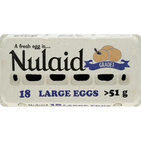 Nulaid 18 Large Eggs