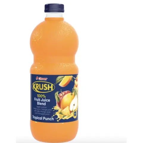 Clover Krush Tropical Punch 1.5L