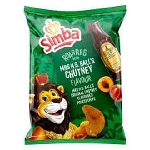 Simba Mrs Ball's Chutney Chips 36g