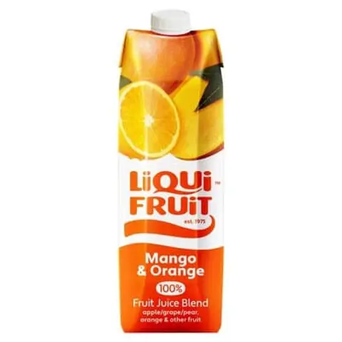 Liqui Fruit Mango & Orange 100% Juice 1L