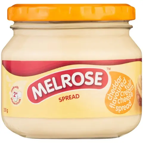 Melrose Cheddar Cream Cheese Spread 250g